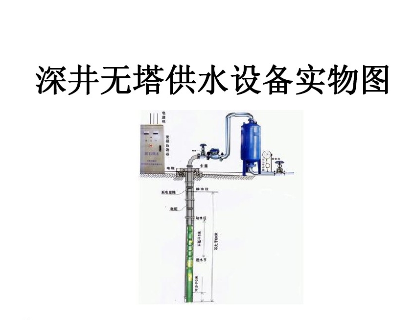 赣州井泵无塔式供水设备